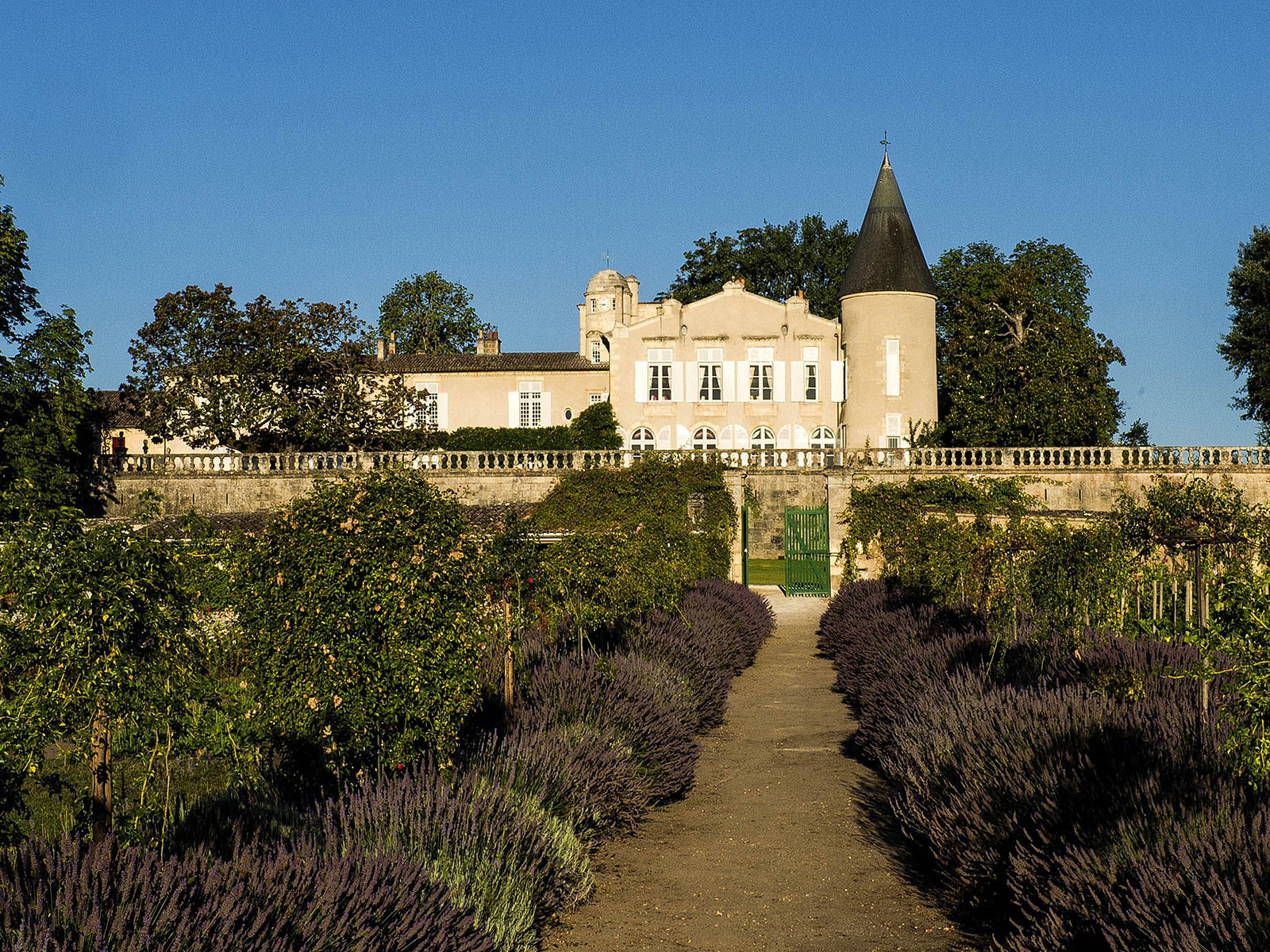 Das Château Lafite Rothschild in Bordeaux