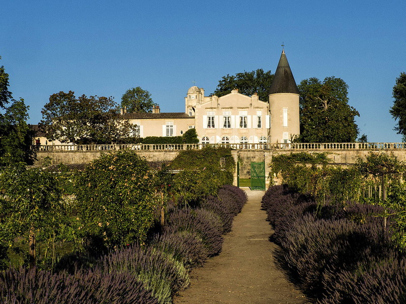 Das Château Lafite Rothschild in Bordeaux