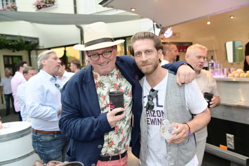 Bar-Experte und Falstaff-Autor Roland Graf und Bar- und Gastro-Konsulent Dani Schober