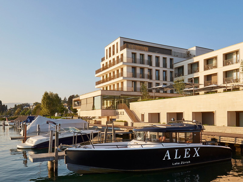 Das Zürcher «Alex Lake» liegt direkt am Zürichsee.