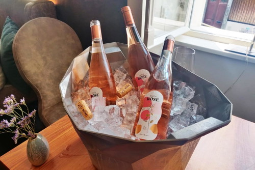Belle Rosé Weinflaschen
