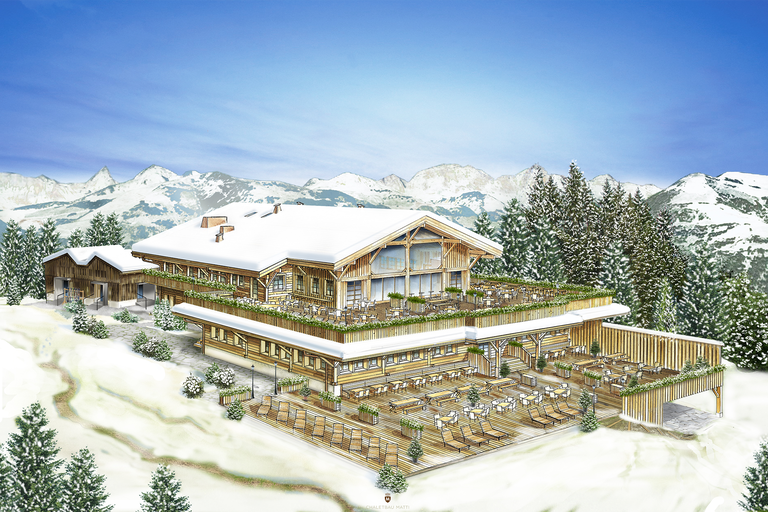 So soll das neue Bergrestaurant «Eggli» aussehen.