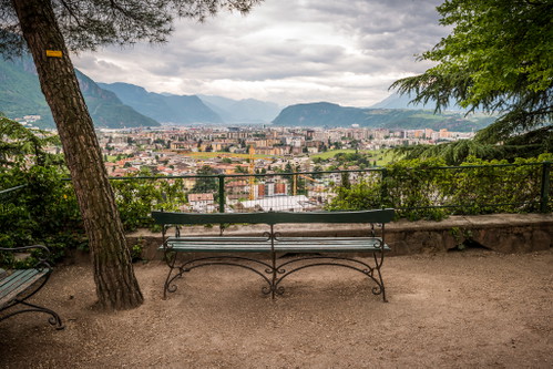 Guntscha Promenade in Bozen