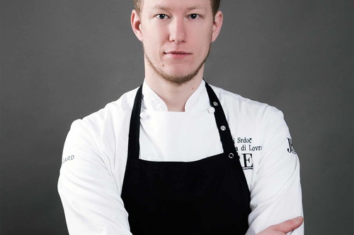 Deni Srdoč is der Küchnchef des »Draga di Lovrana«