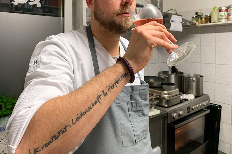 Das Motto des 32-jährigen Kube: »Kreativität: Leidenschaft &amp; Perfektion.«