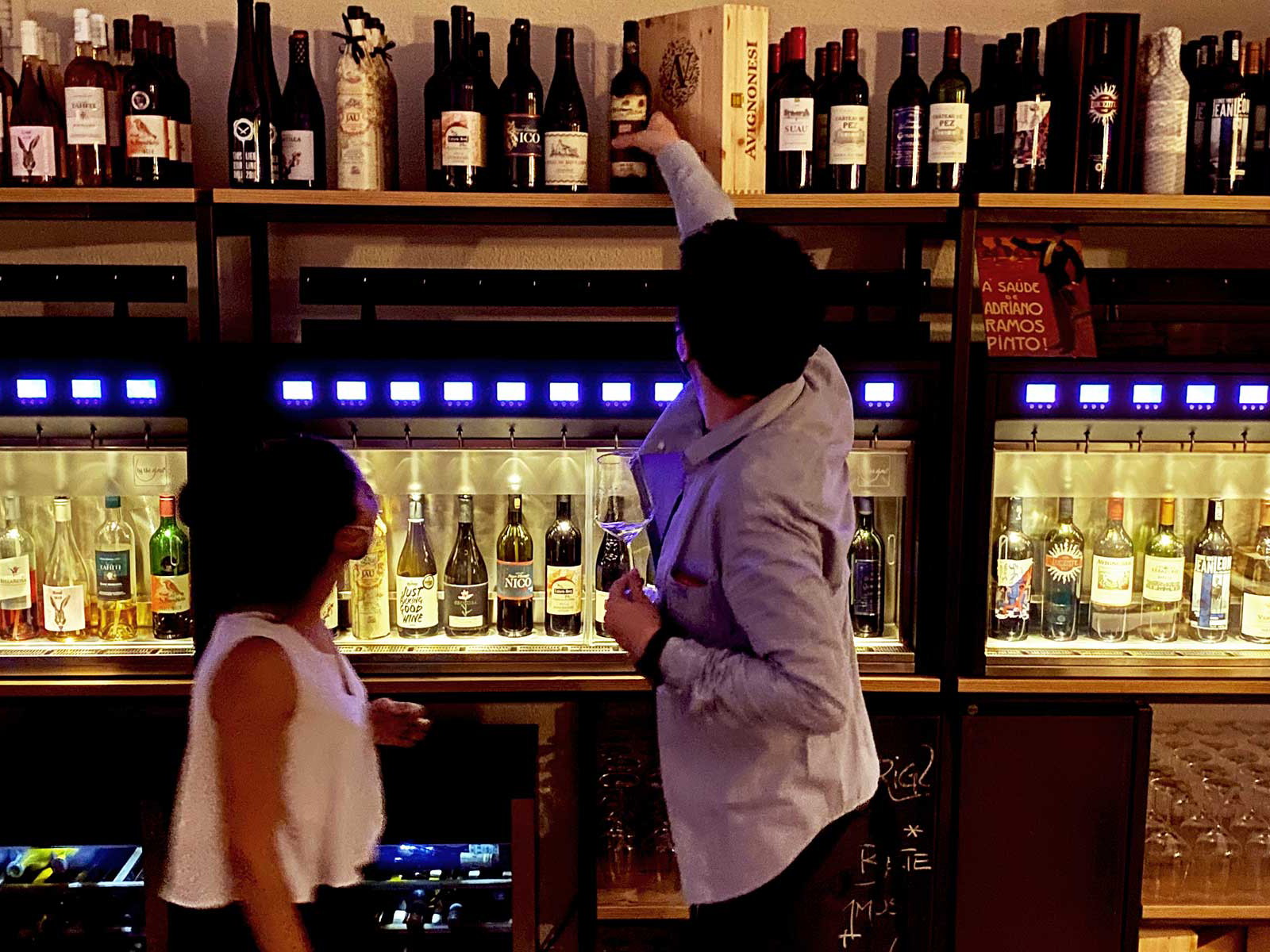 In Stuttgart wird erstmals in Deutschland mittels dem By-the-Glass-System Wein ausgeschenkt.