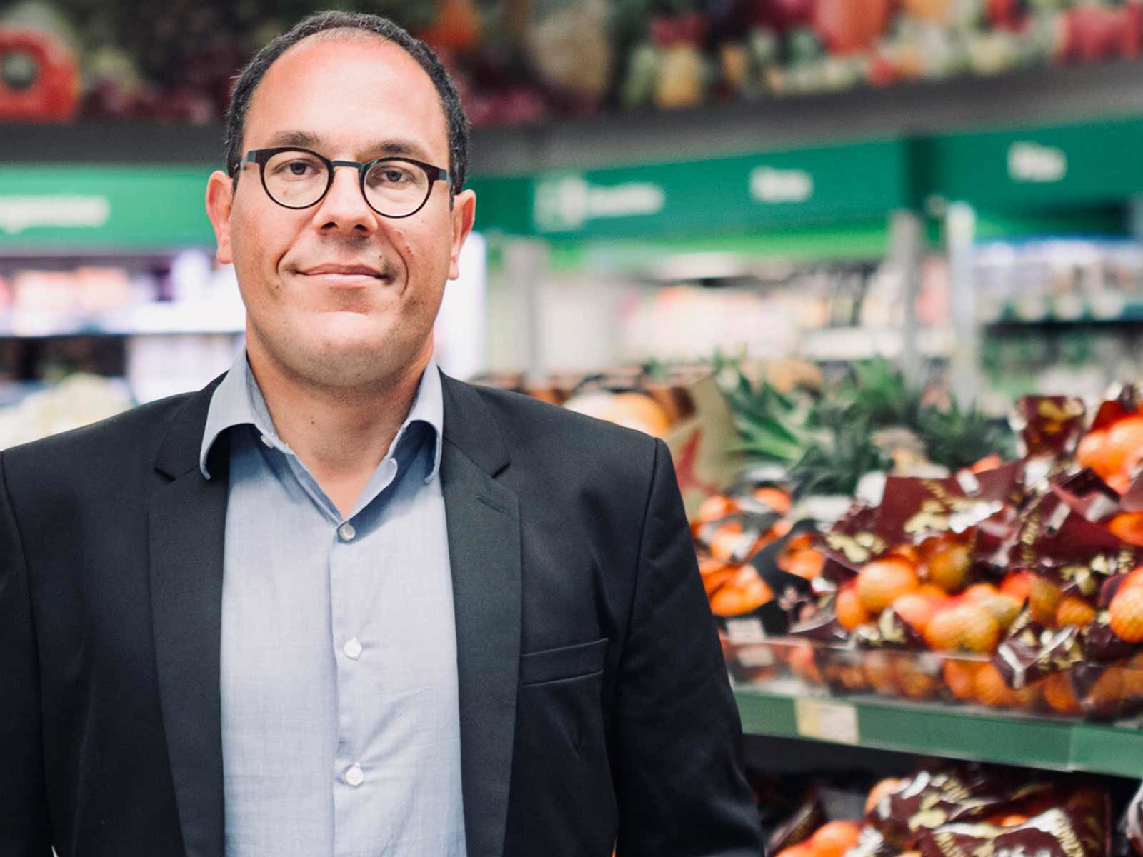 Xavier Plotitza ist der CEO von Metro Österreich.