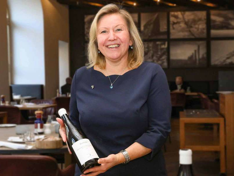 Sindy Kretschmar im Restaurant »Dstrikt«