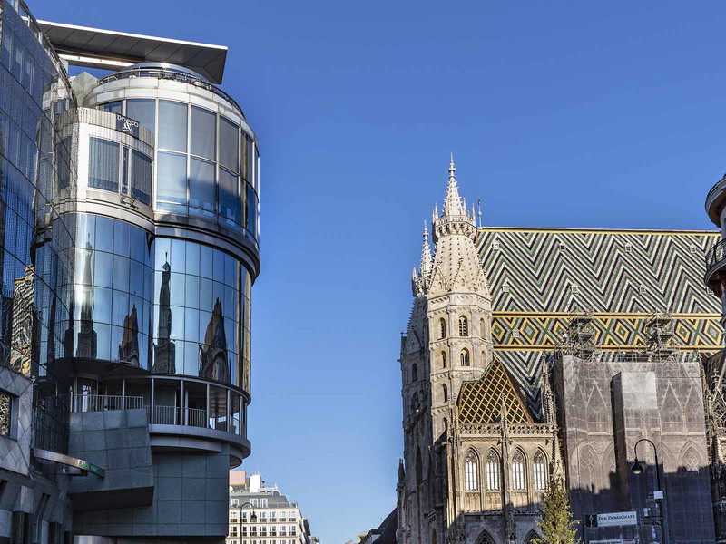 Das »Onyx-Restaurant« wird&nbsp;in der obersten Etage des&nbsp;Haas-Hauses am Wiener Stephansplatz untergebracht.