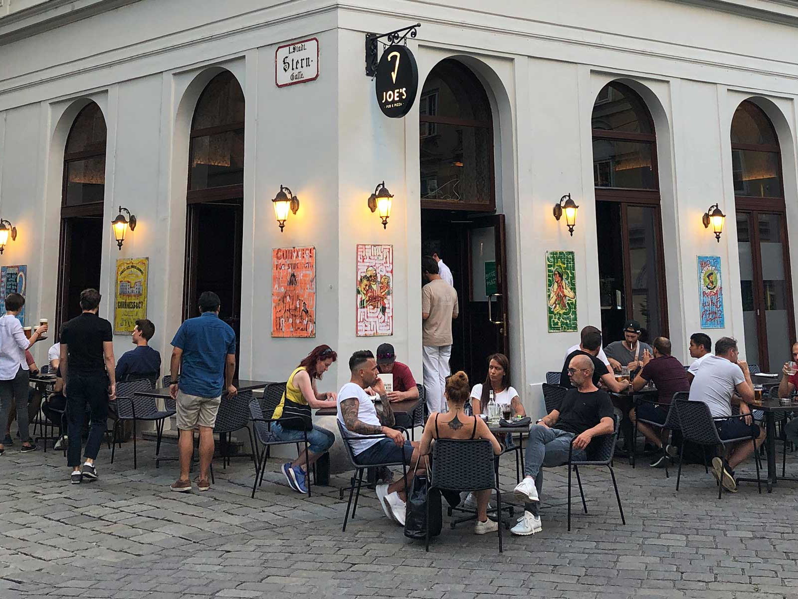 Eine der schönsten Ecken im Wiener Ausgehviertel