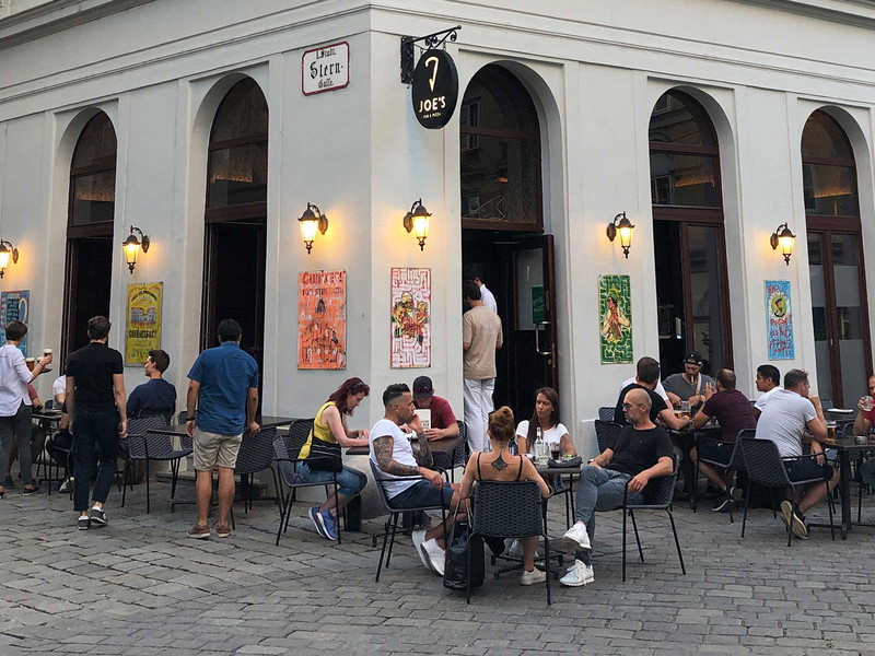 Eine der schönsten Ecken im Wiener Ausgehviertel