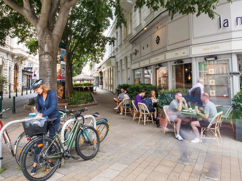 Das Servitenviertel ist die mit Abstand frankophilste Ecke von Wien.