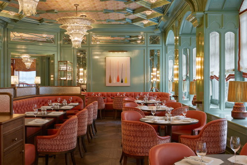 Die Brasserie und Bar «Baur's»