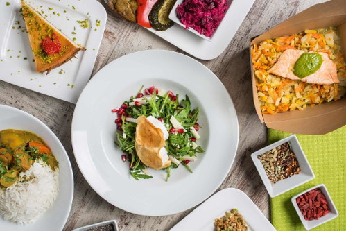 Das sehr coole Restaurant »Mr. &amp; Mrs. Feelgood« versorgt die vegetarisch lebenden Hipster im&nbsp; vierten Bezirk mit international angehauchter Veggie-Küche.
