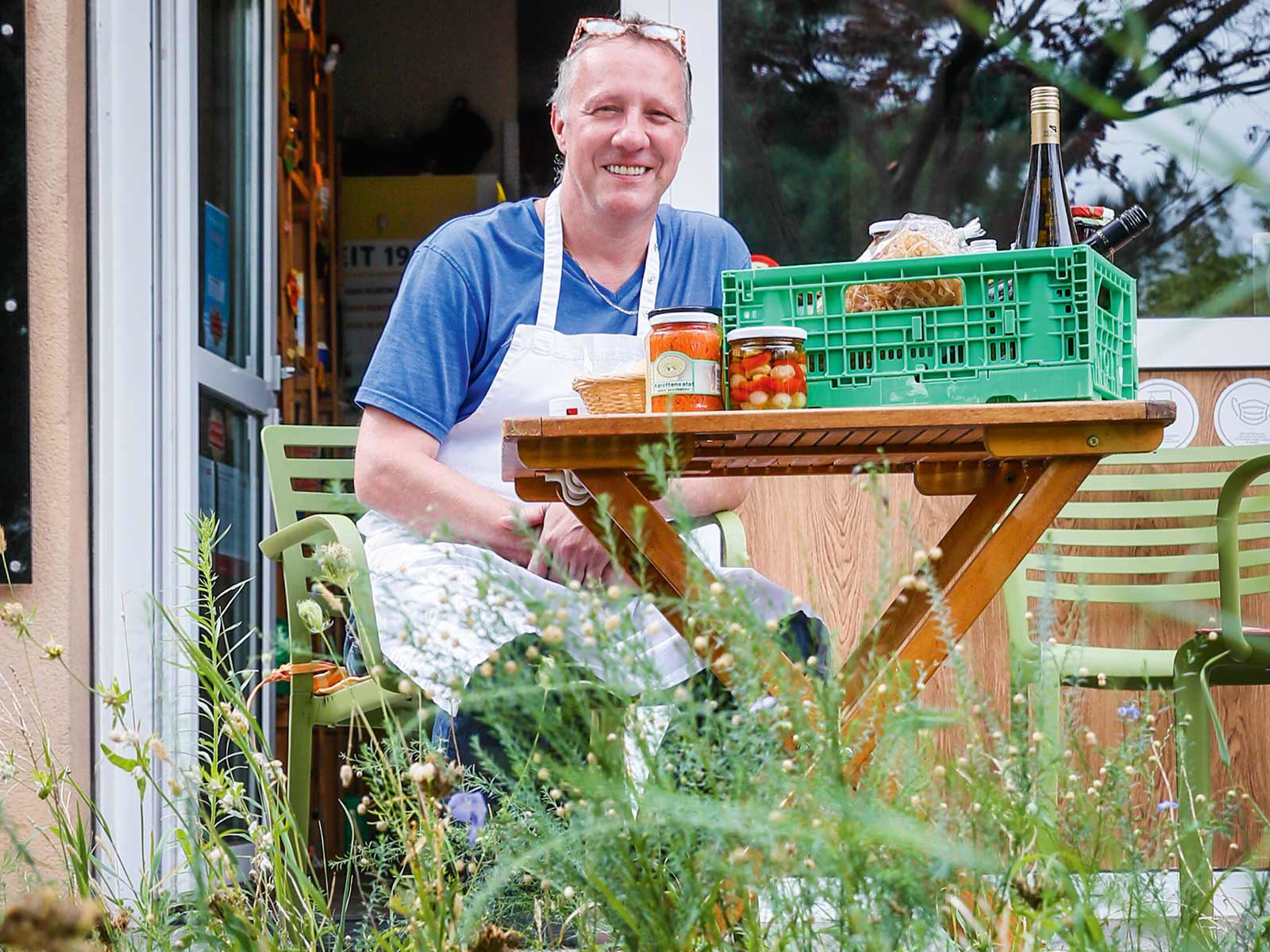 Nachhaltig produziert. In der »Greißlerei mit Herz« werden regionale Produkte von Bio-Bauern angeboten.