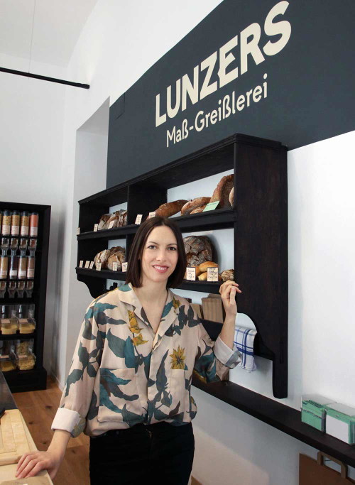 »Lunzers Maß-Greißlerei«: In Andrea Lunzers Greißlerei wird alles ohne Verpackung und »nach Maß« angeboten.