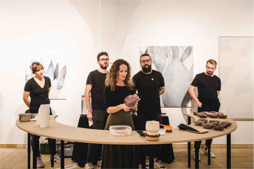 Die Produktdesignerin Barbara Gollackner erklärte ihren Zugang zu Lebensmitteln.