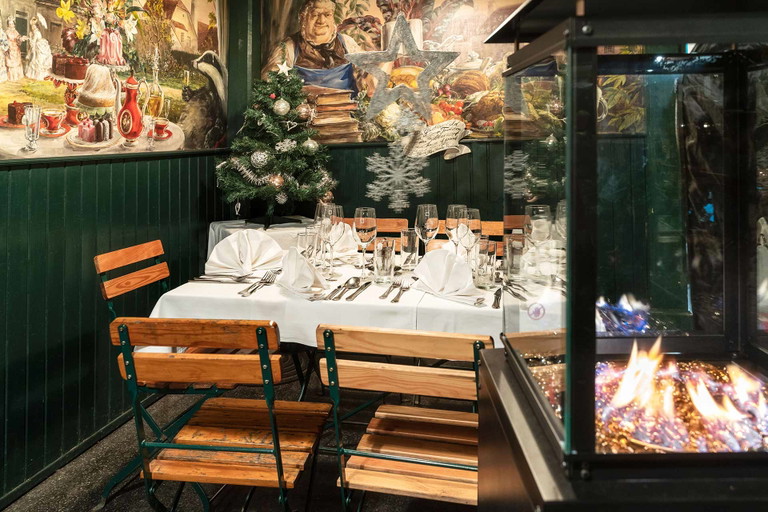 Weihnachtsstimung in der Pergola im »Silberwirt«