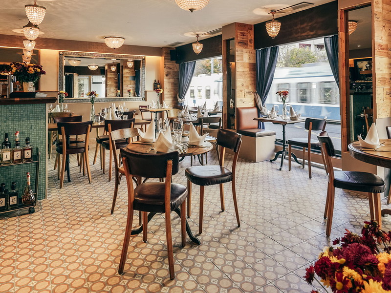 Das Restaurant «Di Leonardo» an der Badner Strasse in Zürich.