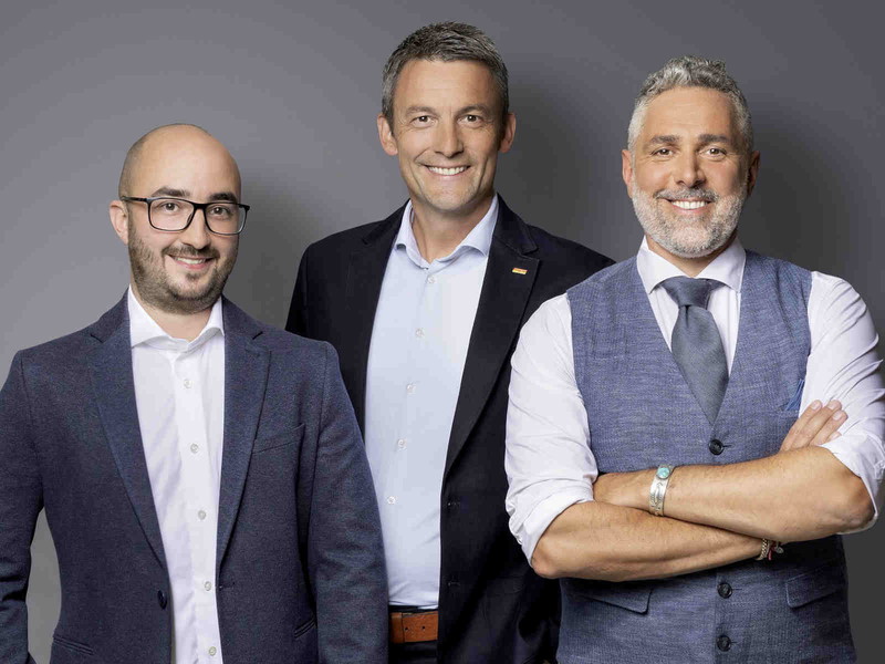 Arbeiten zusammen: Franz Sinnesberger, Peter Kurg und Roland Trettl.