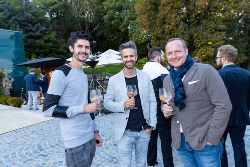 Harald Irka (»Am Pfarrhof«), Vitus Winkler (»Verwöhnhotel Sonnhof«) und Hubert Wallner (»See Restaurant Saag«).