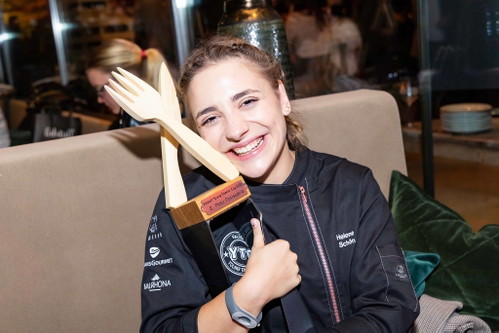 Die Zweitplatzierte Finalistin Helene Schön.