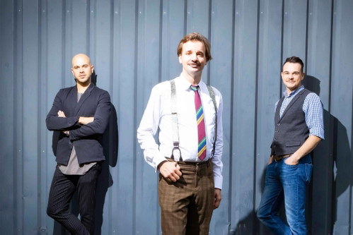 Mitglieder der Jury Kategorie Bar: Alexander Knoll (»Katze Katze«), Helmut Rebernegg (»Ernst Fuchs Bar«) und Dominik Wolf (»Viertel 4«).