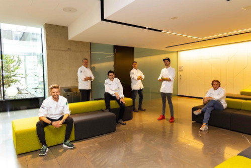 Die Jury des Falstaff Young Talents Cup 2020 der Kategorie Gemüseküche.