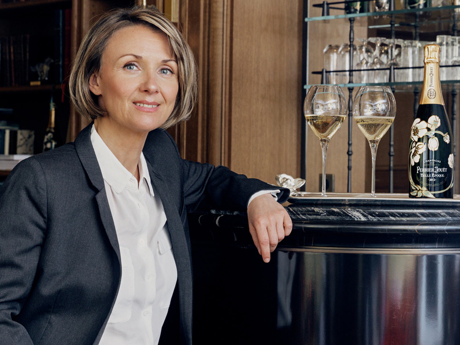 Séverine Frerson ist die neue Kellermeisterin von Perrier-Jouët.