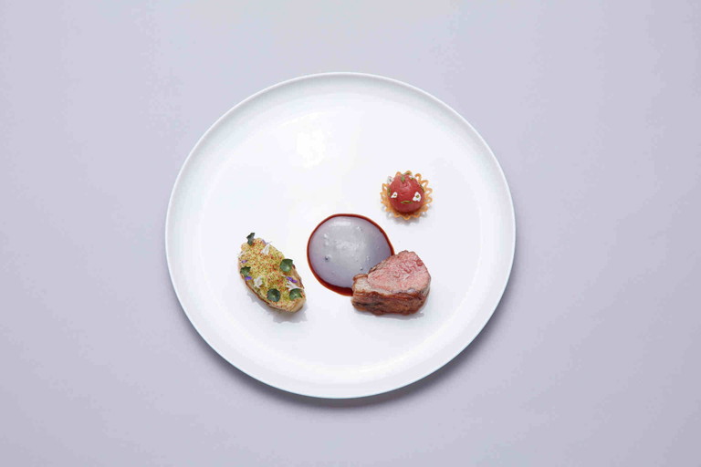 Der Siegerteller Lammrücken «Richelieu» von Niklas Schneider.