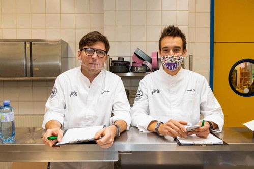Die Juroren Thomas Naderer («Die Pâtisserie») und Dominik Fitz («Einfach Fitz – Die Zuckerbäcker»).