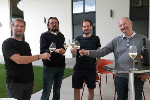 Norbert Szigeti mit dem Team von Architects Collective