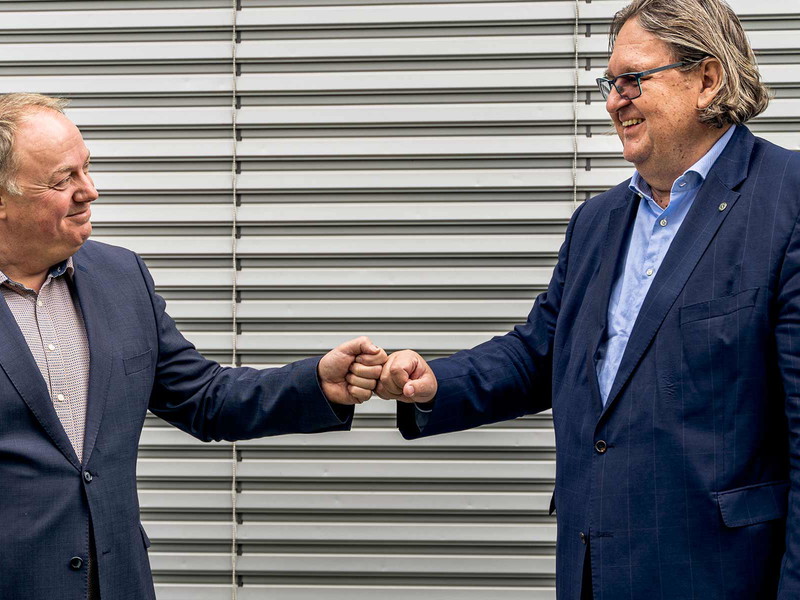 Erwin Rieger übergibt an Peter Schmutz