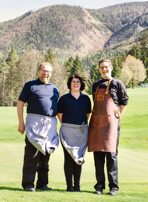 Haubenkoch Claus Curn und sein Team lassen im Golfclub Adamstal golferische Missgeschicke auf dem anspruchsvollen Platz vergessen.