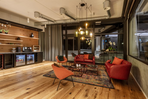 Die Lobby der Distillerie Macardo