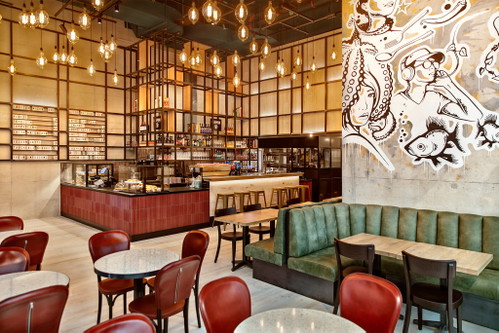Das Restaurant «Leon's Loft»