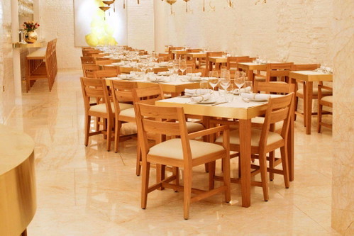 Das «Nopi» in Soho ist das Flaggschiff der Londoner Ottolenghi-Restaurants. Hier kocht Belfrage, wenn sie nicht neue Rezepte mit dem Meister ausarbeitet.