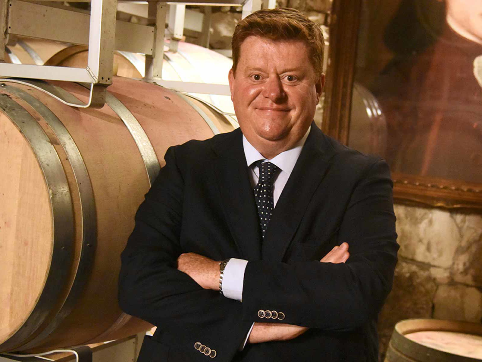 Silvano Brescianini, Präsident des Konsortiums Franciacorta und Leiter des Weinguts Barone Pizzini.
