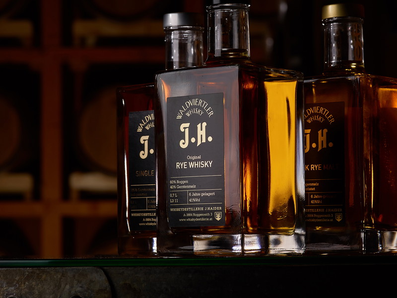 J.H. Whiskey aus Niederösterreich feiert 25-Jähriges Bestehen.