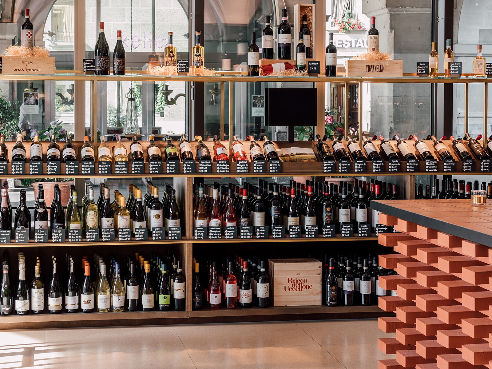 Die neue «Bindella Vinoteca im Più Kornhaus».