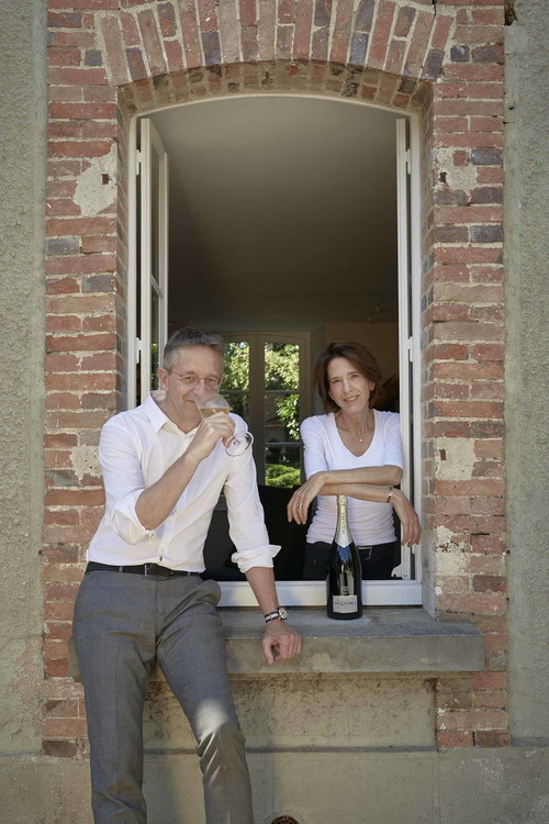 Anne und Antoine Malassagne von AR Lenoble aus Damery mit 100-jähriger Familientradition.