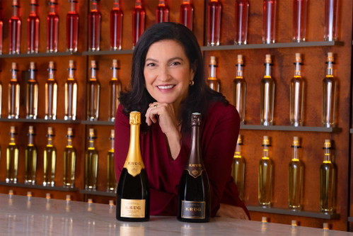 Die Venezolanerin »Maggie« Henriquez hat dem altehrwürdigen Champagnerhaus Krug zu einem neuen Image verholfen.
