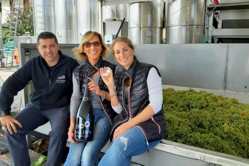 Das Weingut der Familie Dal Din. Es wird von Norma und ihrer Tochter Alessandra geführt.