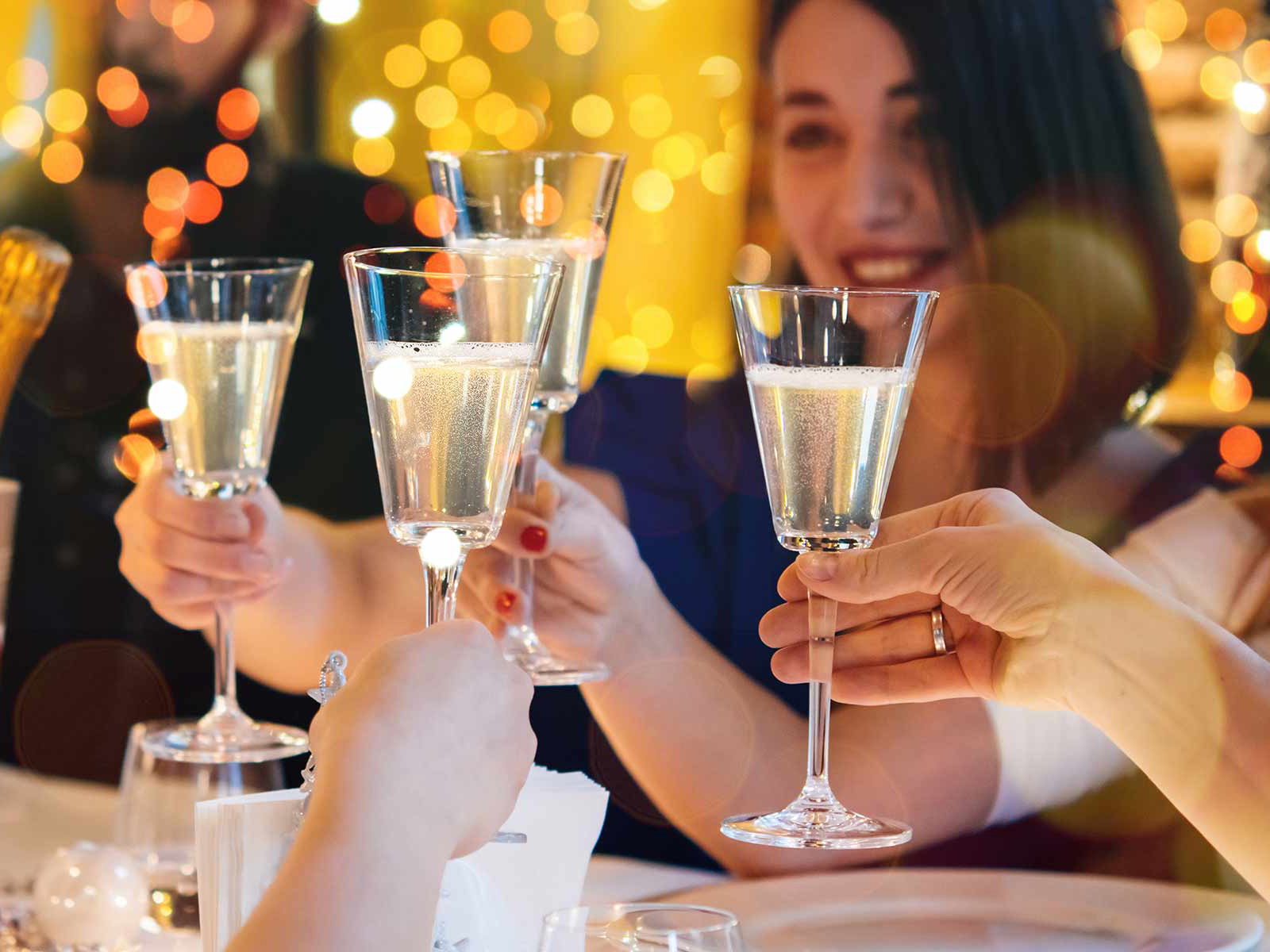 Silvester aus unbeschwerteren Zeiten