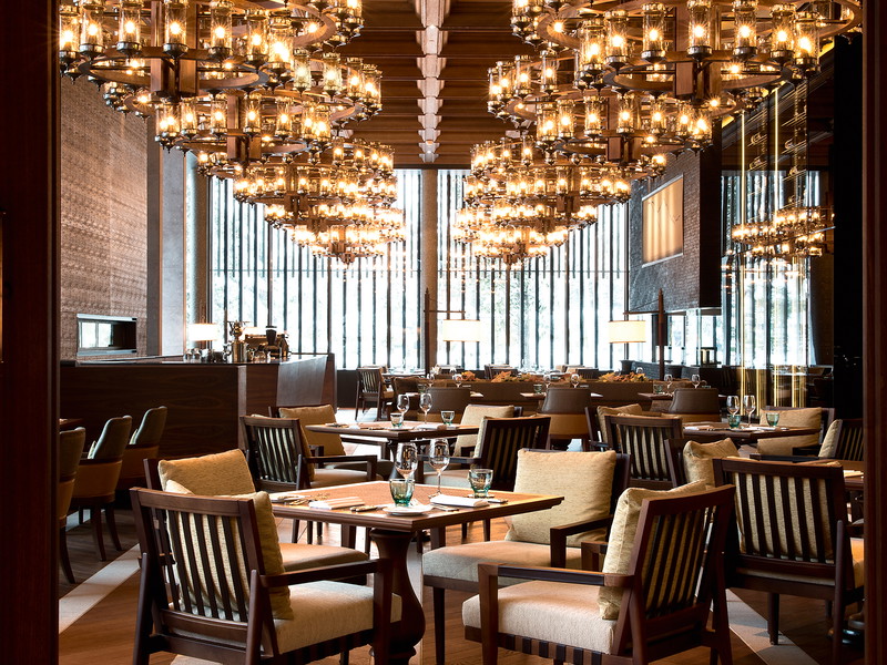 «The Restaurant» im «The Chedi Andermatt»: Perfekte Weinauswahl und hervorragende Küche.