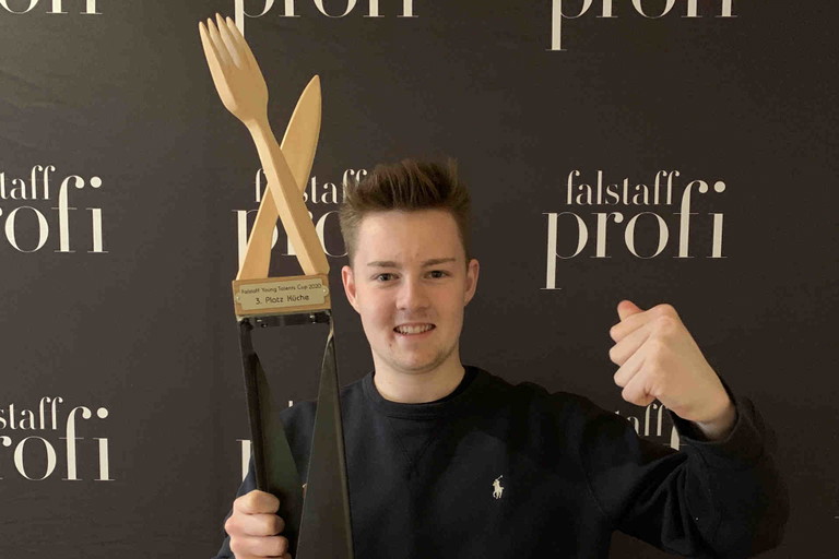 Platz 3: Lukas Hauer.