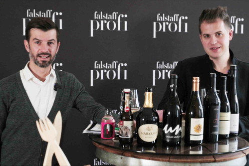Masterclass mit Bernd Demmerer (Weingut Esterhazy) und Wolfgang Hagn (Weingut Hagn).