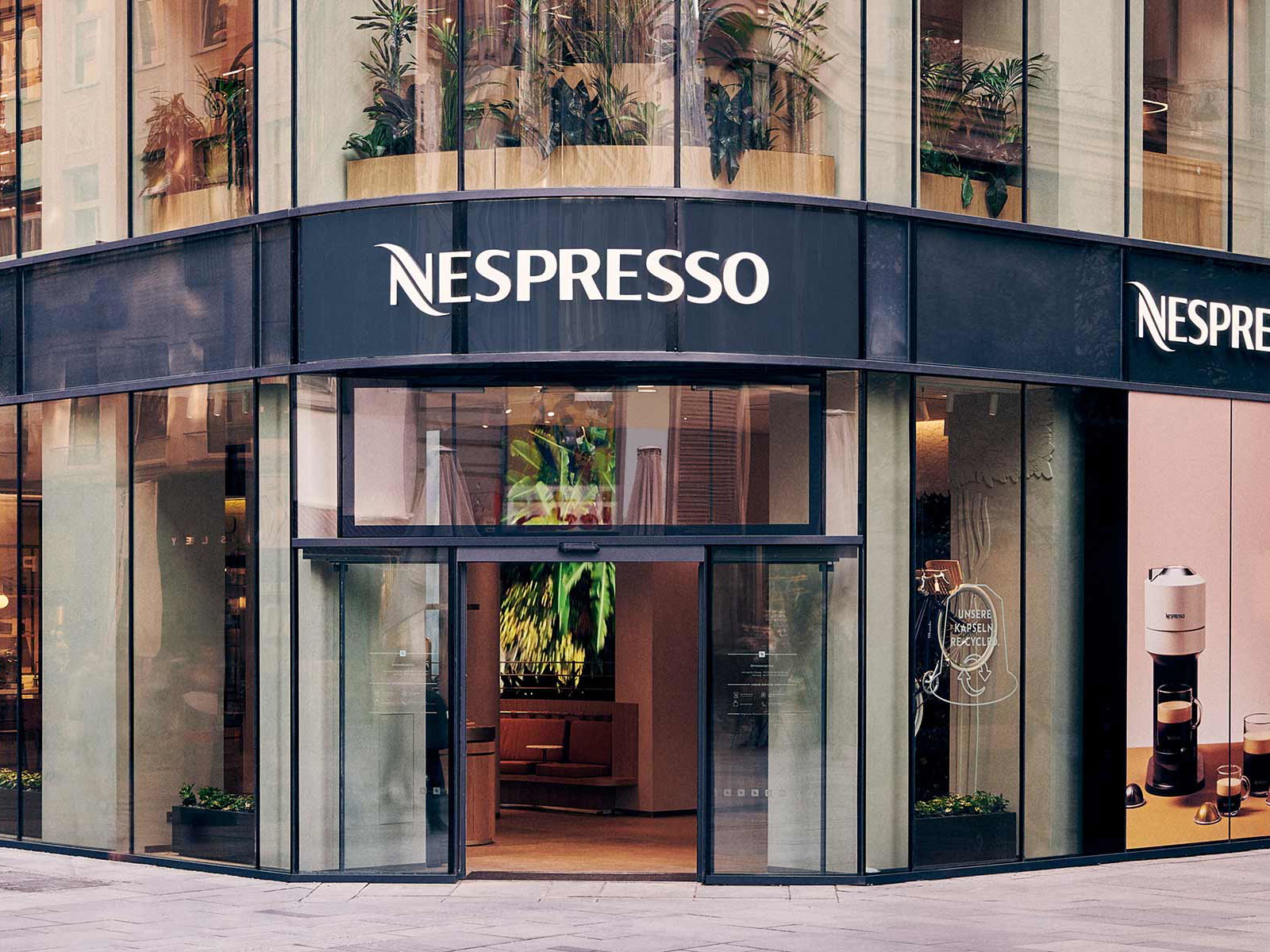 Das erste Nespresso Atelier befindet sich in der Kärntner Straße