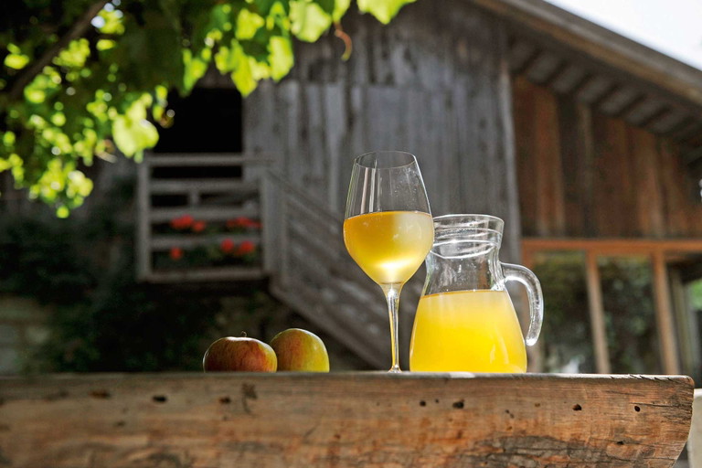 Rund 7000 Apfelbauern gibt es in Südtirol. Sie produzieren u. a. köstlichen Saft.