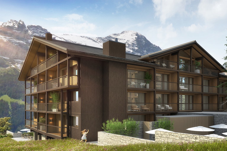 Das Luxusresort «Bergwelt Grindelwald»